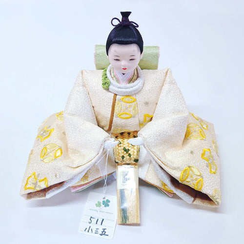 Hina traditional doll Boy/Yellow