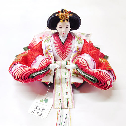 Hina traditional doll Girl/Red
