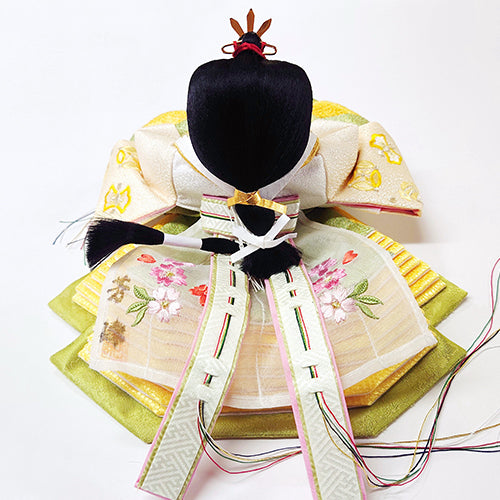 Hina traditional doll Girl/Yellow