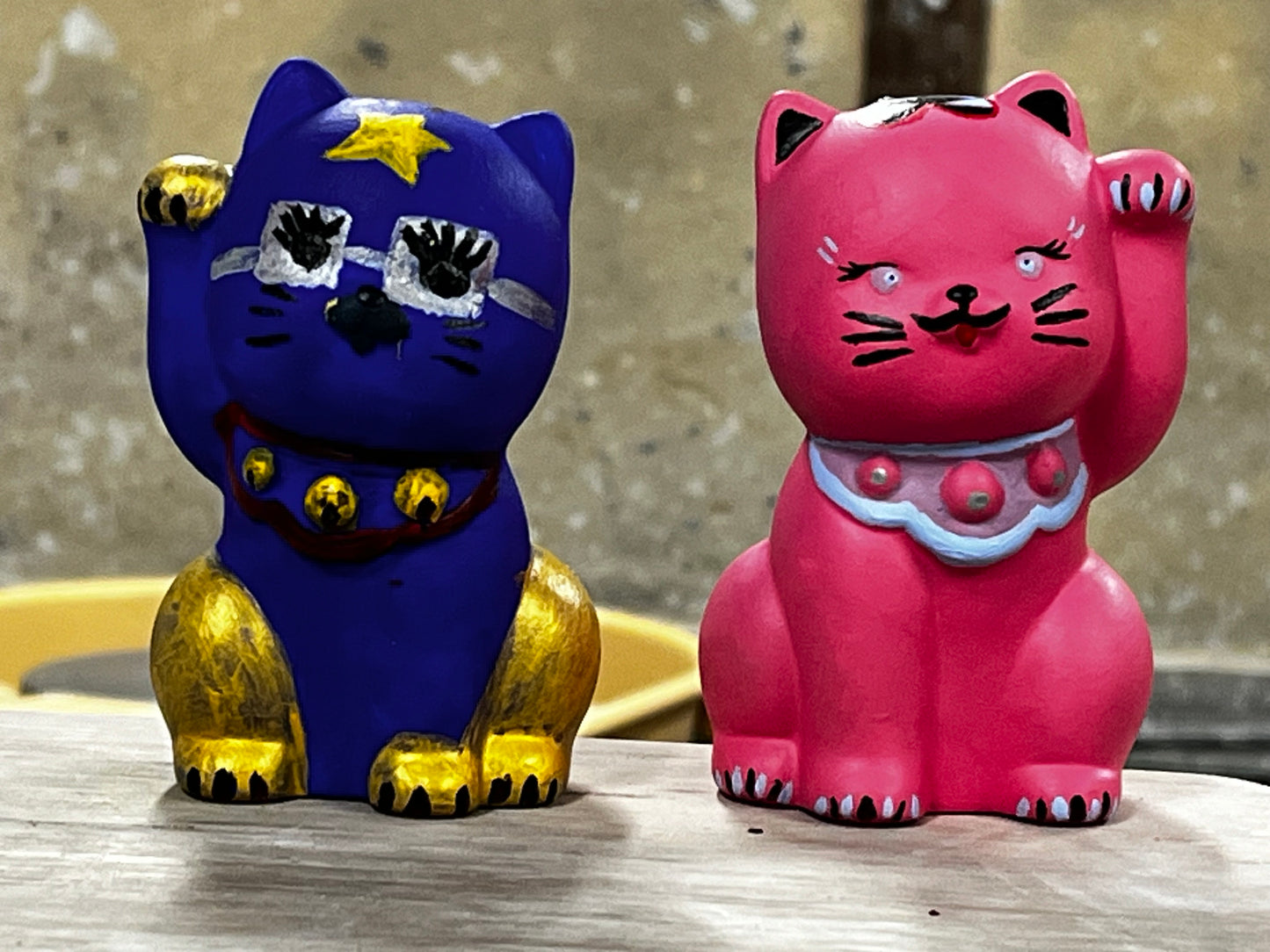 Pair of Maneki-neko Piggy Bank Craft Kit